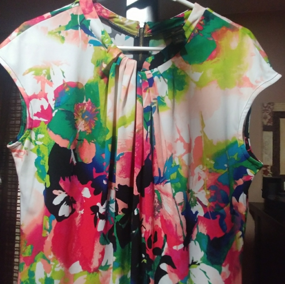Beautiful Multicolored Floral Shirt